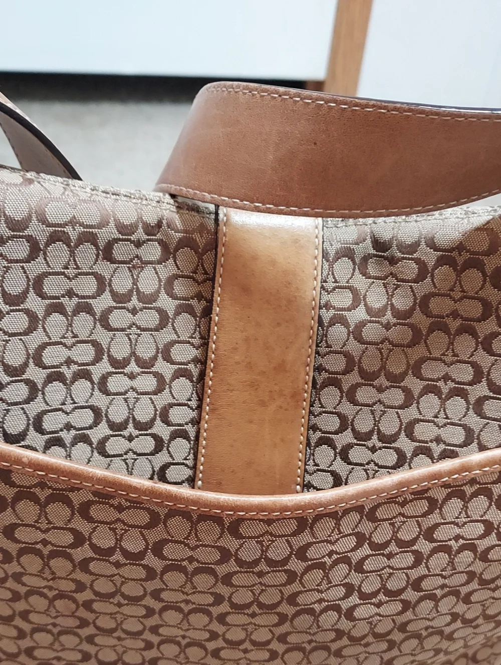 Coach jacquard soho trim